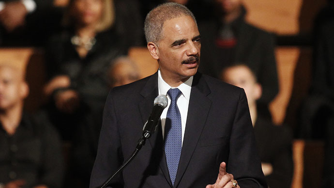 Holder promises to end racial profiling ‘once and for all’