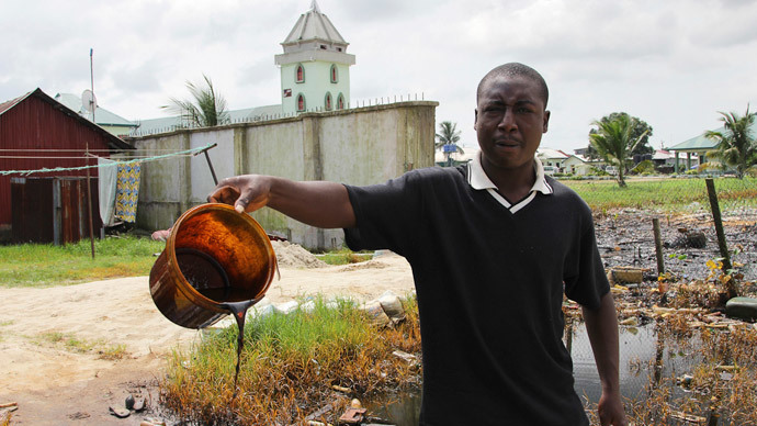 Nigerian communities reeling from massive Shell oil spill (PHOTOS)