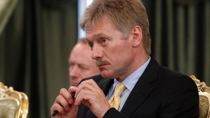 Russia's President Vladimir Putin's spokesman Dmitry Peskov.(Reuters / Maxim Shemetov)