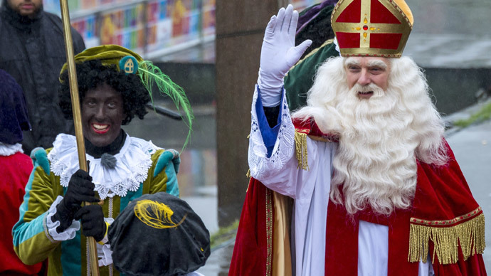 Is Dutch Santa racist? Or a joke others just don't get...