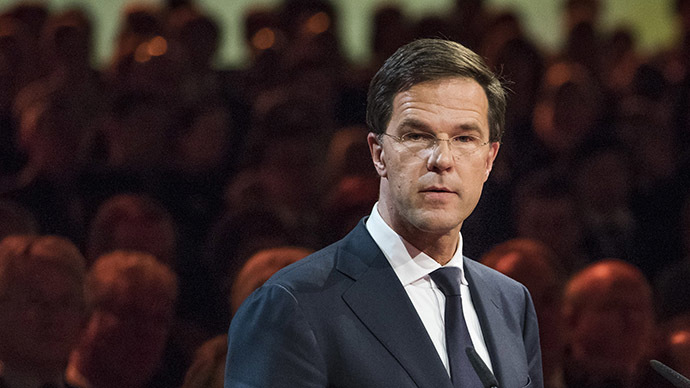 Netherland's Prime Minister Mark Rutte (AFP Photo/Frank Van Beek)