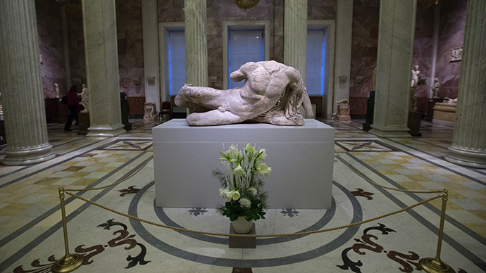 Stumbling block: Greeks offended by Brits lending ancient sculpture to Russia