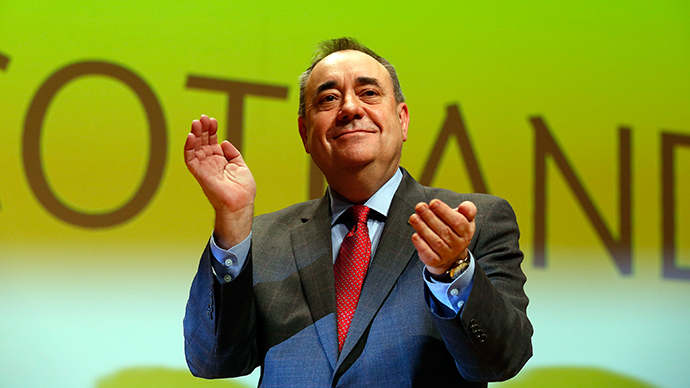 Quick comeback: Ex-SNP leader Alex Salmond to stand for UK parliament