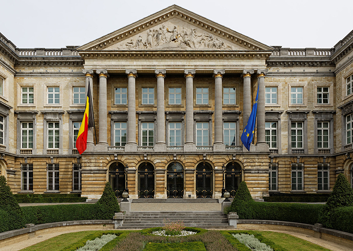 Belgian Federal Parliament, Palace of the Nation, Brussels (Image from wikipedia.org)