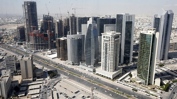 A general view of Doha city with buildings under construction December 24, 2012. (Reuters/Fadi Al-Assaad)