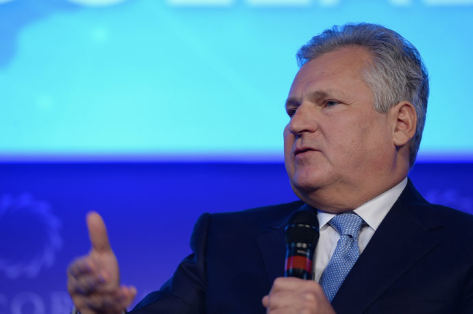 Former President to the Republic of Poland, Aleksander Kwasniewski (AFP Photo)