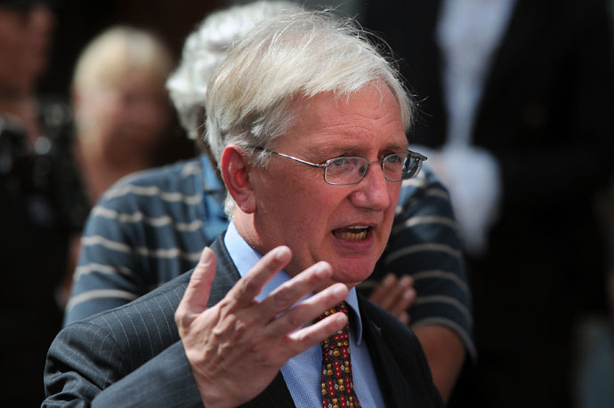 Craig Murray, the former British ambassador to Uzbekistan (AFP Photo)