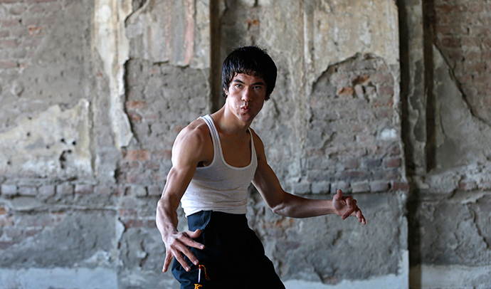 Abbas Alizada, who calls himself the Afghan Bruce Lee (Reuters / Mohammad Ismail)