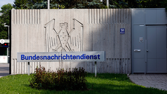 The main entrance of Germany's intelligence agency Bundesnachrichtendienst (BND) (Reuters / Michael Dalder)
