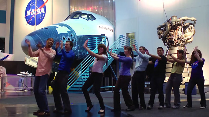 Watch this space: NASA space students' song goes viral at warp speed