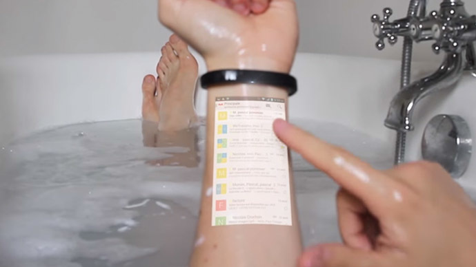 Skin deep tech: Cicret bracelet aims to turn your arm into 'new tablet'