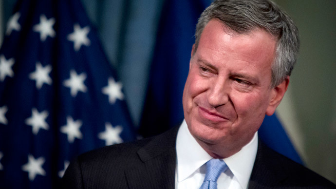 New York City Mayor Bill de Blasio.(Reuters / Carlo Allegri)