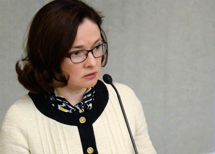Russian Central Bank Chair Elvira Nabiullina (RIA Novosti)
