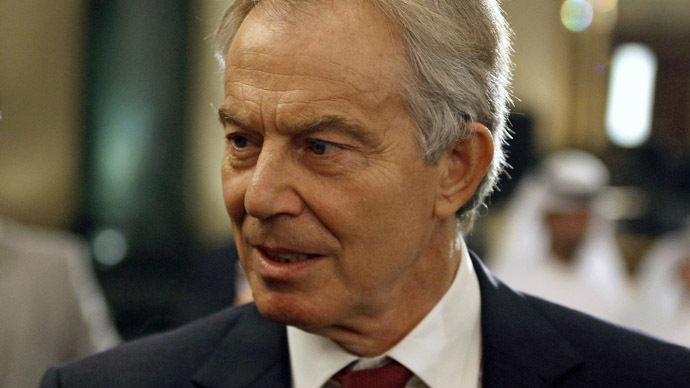 Quartet Representative to the Middle East and former British Prime Minister Tony Blair. (Reuters/Mohamed Abd El Ghany)