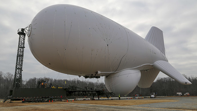 Pentagon launching missile defense blimps to patrol East Coast