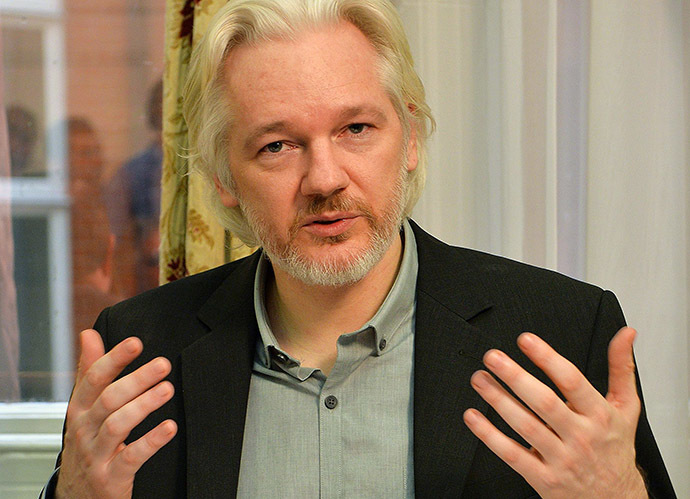 Julian Assange (AFP Photo/John Stillwell)