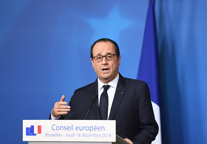French President Francois Hollande (AFP Photo/Emmanuel Dunand)
