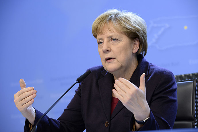 Federal Chancellor of Germany Angela Merkel (AFP Photo/Thierry Charlier)