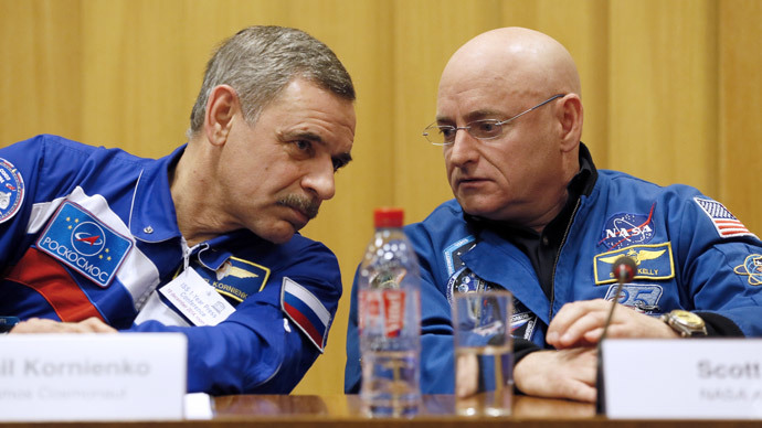 ‘No borders in space’: Russian cosmonaut, US astronaut get ready for longest ISS flight