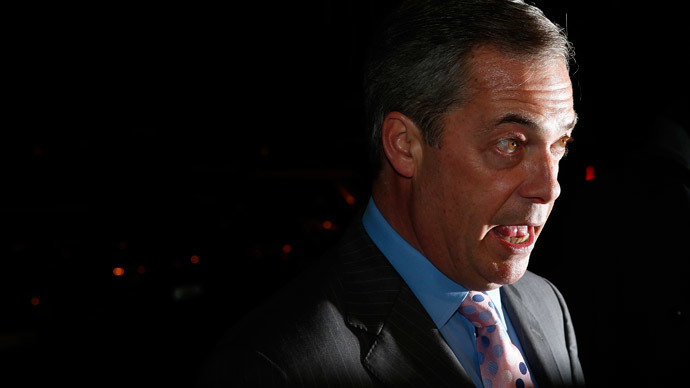 Farage defends UKIP activist’s racist, homophobic comments