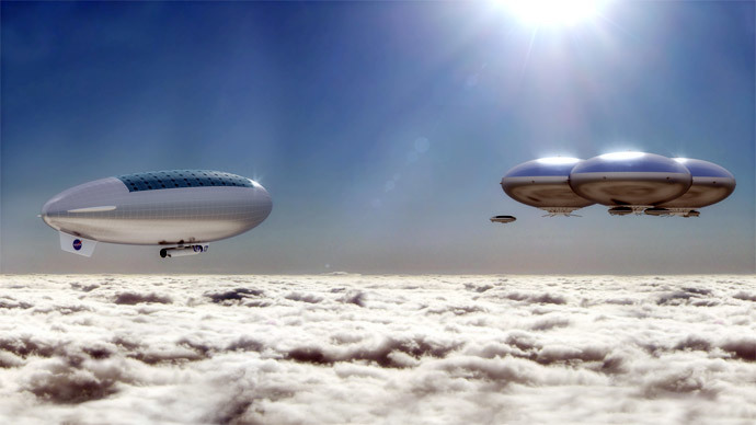 Cloud castles: NASA wants to deploy manned solar-powered airships to Venus