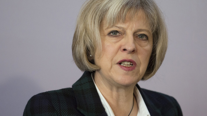 Britain's Home Secretary Theresa May (Reuters / Daniel Leal-Olivas / pool)