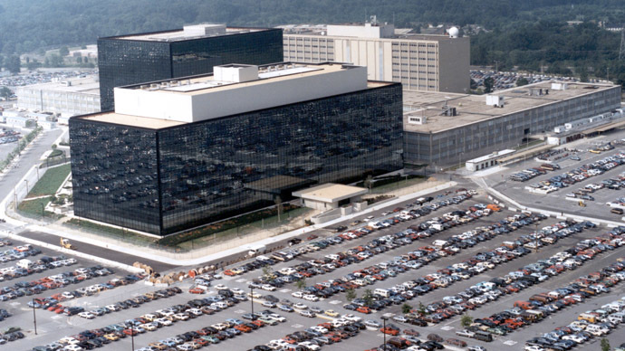 An undated aerial handout photo shows the National Security Agency (NSA) headquarters building in Fort Meade, Maryland. (Reuters)