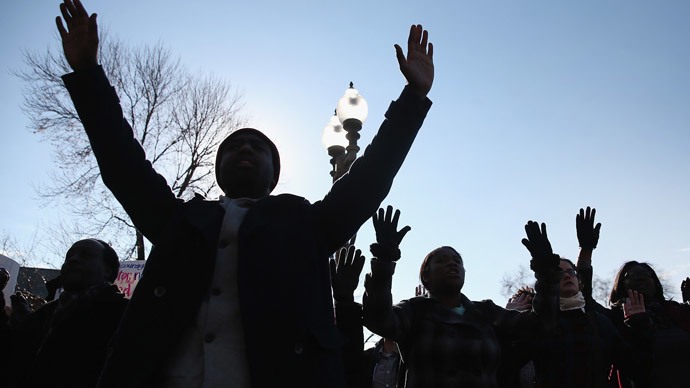 ACLU sues after school gives Ferguson protester detention