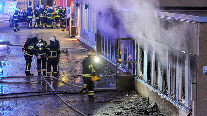 5 injured in Christmas Day arson attack on Swedish mosque (PHOTOS, VIDEO)