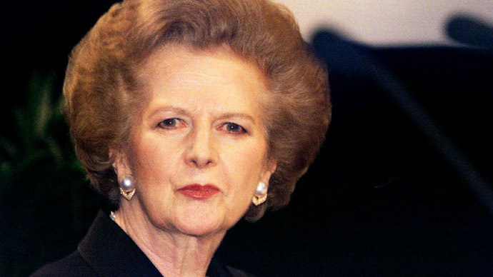 Former British Prime Minister Margaret Thatcher (Reuters / Kieran Doherty)