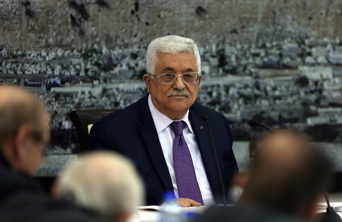 Palestinian president Mahmud Abbas (AFP Photo / Abbas Momani)