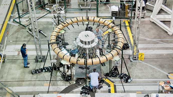 NASA's inflatable Mars heat shield inspired by kids' toy