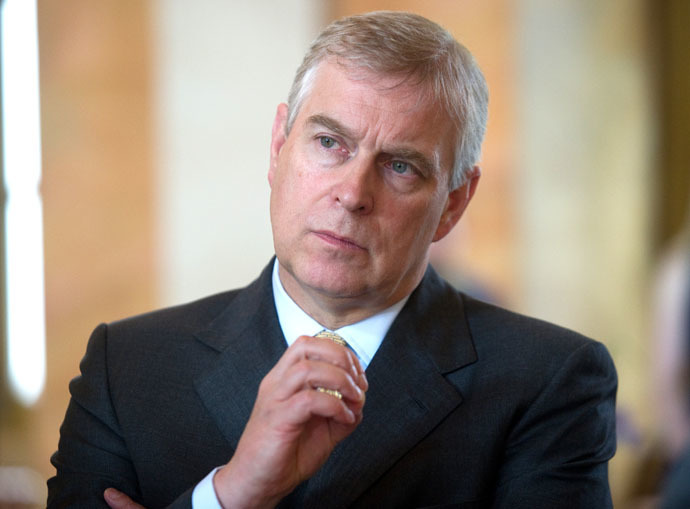 Britain's Prince Andrew (AFP/DPA)