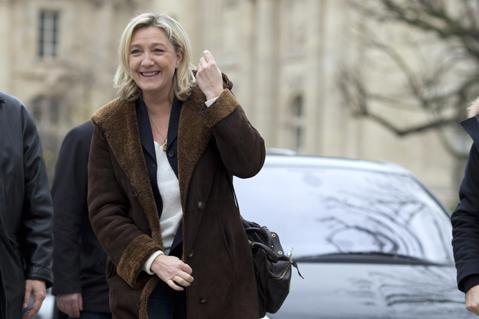 Marine Le Pen (AFP Photo / Kenzo Tribouillard)