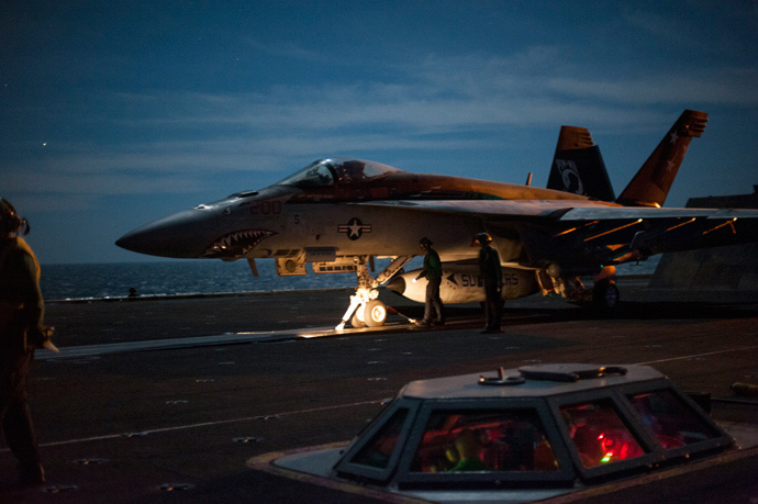 AFP Photo / Handout / US Navy / MC2 John Philip Wagner Jr. / Released