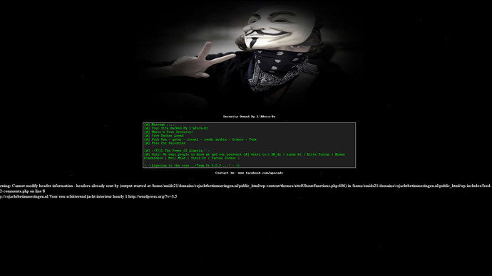 Screenshot of Dutch-based Jacht Betimmering Interieurbouw H.H. Reinderink Company hacked by LâApoca-Dz.