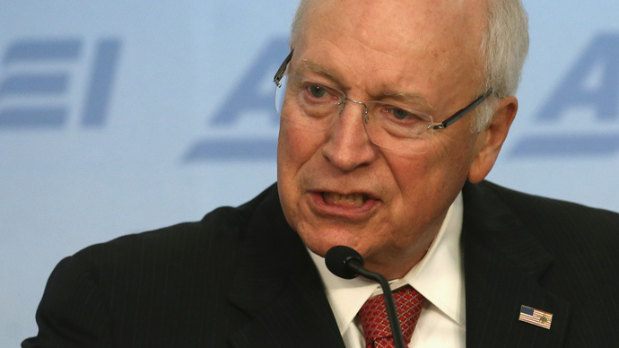 Anti-torture activists protest on Dick Cheney's front porch, 2 arrested