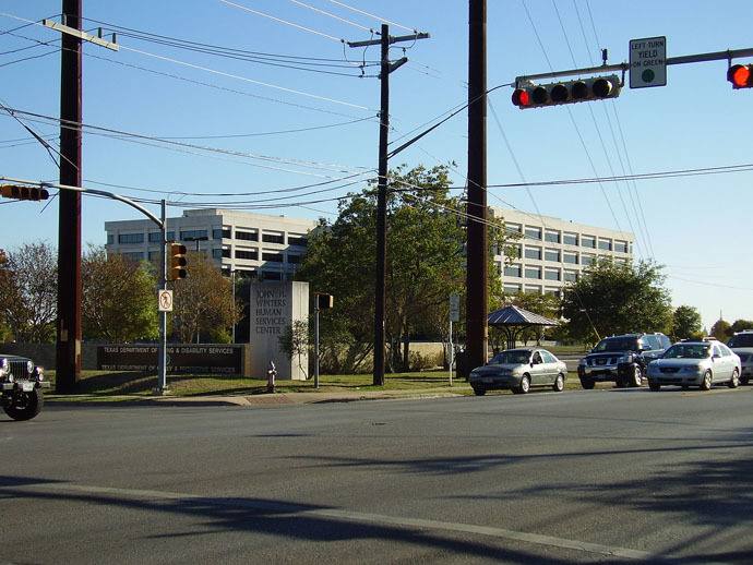 John H. Winters Human Services Center includes the headquarters for Texas Department of Family and Protective Services (Photo from wikipedia.org)