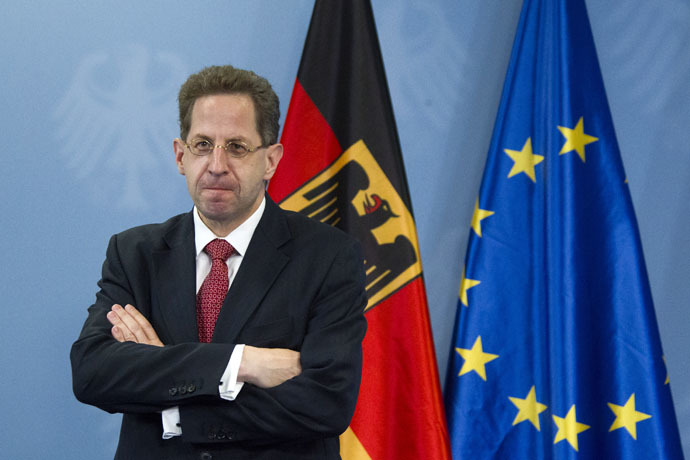 Hans-Georg Maassen, President of the German Office for the Protection of the Constitution (Reuters/Thomas Peter)