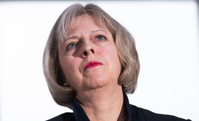 British Home Secretary, Theresa May (AFP Photo)
