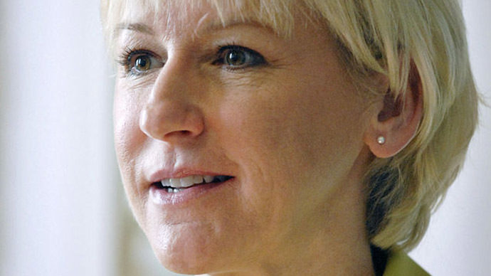 Swedish Foreign Minister Margo Wallstrom. (Image from wikipedia.org/Licensed under Creative Commons Attribution 2.5 Denmark)