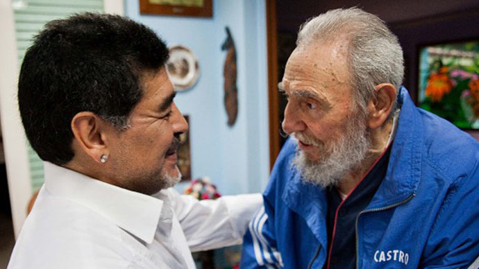 ‘Fidel doing very well’: Maradona receives letter from Castro
