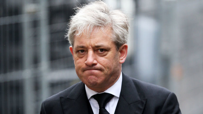 John Bercow, Speaker of the House of Commons. (AFP Photo)