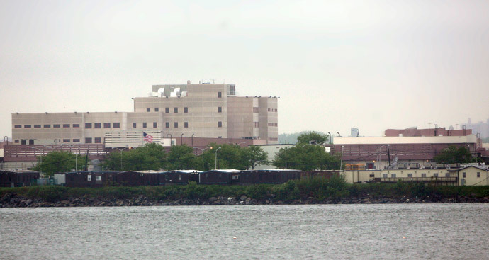 Buildings of the jail at Rikers Island (Reuters / Chip East)