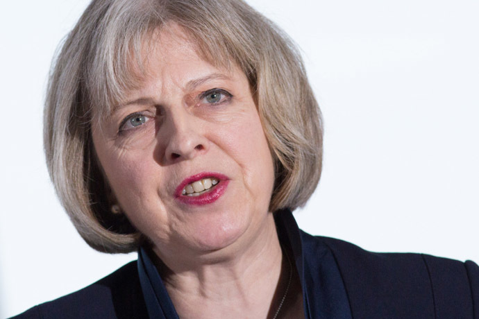 British Home Secretary Theresa May. (AFP Photo/Andrew Cowie)