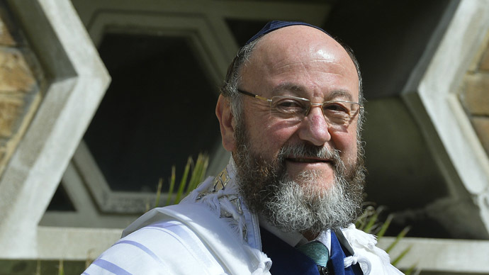 Chief rabbi-designate, Ephraim Mirvis. (Reuters/Toby Melville)