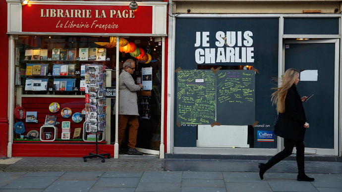 ​Charlie Hebdo sells out hours after hitting UK shelves