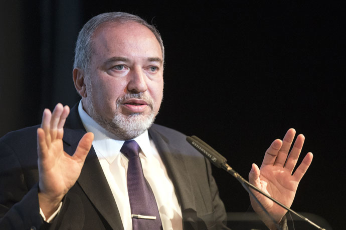 Israeli Foreign Minister Avigdor Lieberman (AFP Photo/Jack Guez)