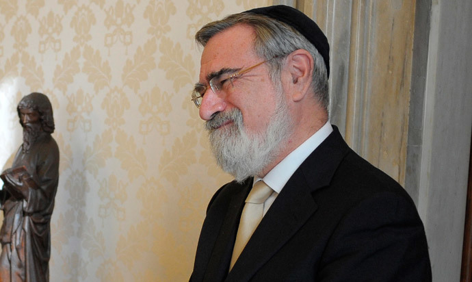 Lord Jonathan Sacks (Reuters / Osservatore Romano)