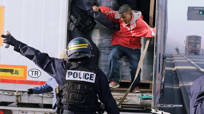 French police beat, pepper-spray asylum seekers – Human Rights Watch